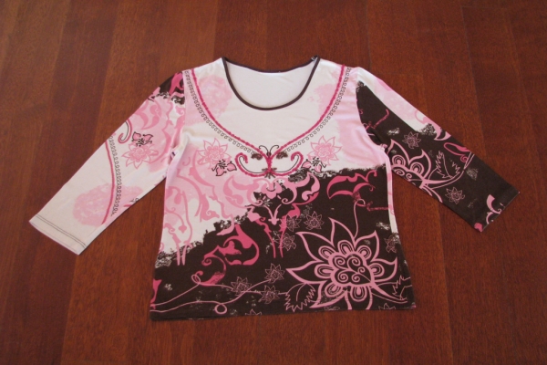 Ogłoszenie - Koszulka damska, bluzka z rękawem 3/4, rozm. M / L cekiny, koraliki. Zdjęcie 5