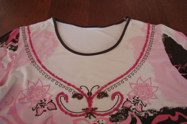 Ogłoszenie - Koszulka damska, bluzka z rękawem 3/4, rozm. M / L cekiny, koraliki. Zdjęcie 3