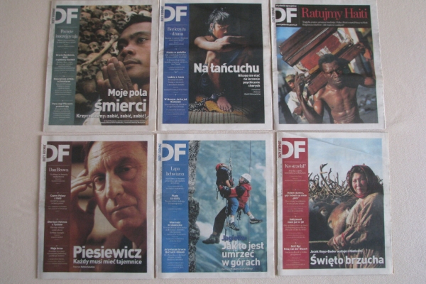 Ogłoszenie - DF – Duży Format – tygodnik Gazety Wyborczej z roku 2010. Zdjęcie 2