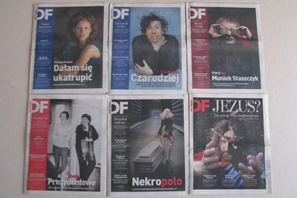 Ogłoszenie - DF – Duży Format – tygodnik Gazety Wyborczej z roku 2010. Zdjęcie 3