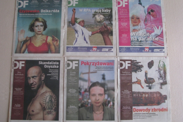 Ogłoszenie - DF – Duży Format – tygodnik Gazety Wyborczej z roku 2010. Zdjęcie 5