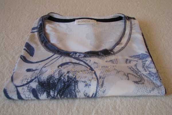 Ogłoszenie - Koszulka damska, bluzka z rękawem 3/4, rozm. M / L cekiny. Zdjęcie 3