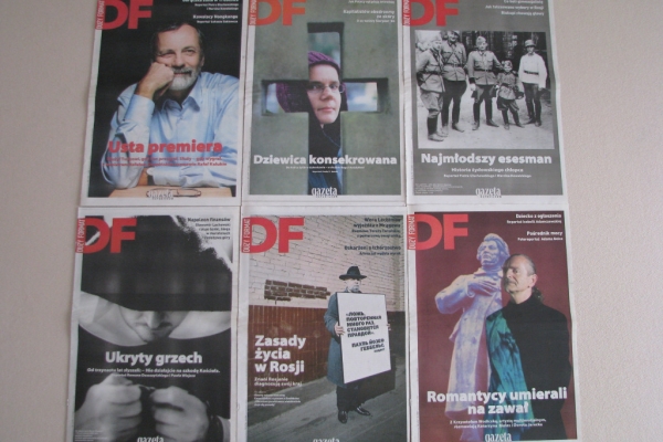 Ogłoszenie - DF – Duży Format – tygodnik Gazety Wyborczej z roku 2008. Zdjęcie 2