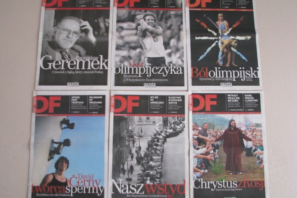Ogłoszenie - DF – Duży Format – tygodnik Gazety Wyborczej z roku 2008. Zdjęcie 6