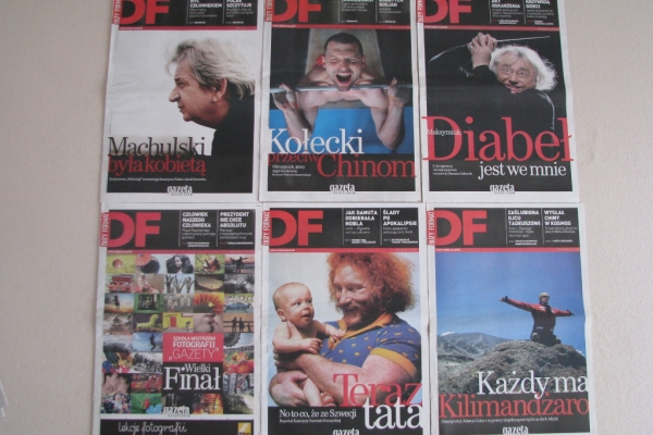 Ogłoszenie - DF – Duży Format – tygodnik Gazety Wyborczej z roku 2008. Zdjęcie 7