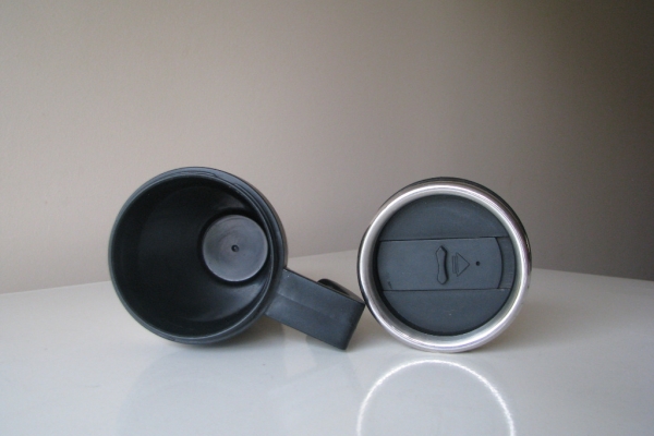 Ogłoszenie - Stalowy kubek termiczny z pokrywką 0,4 l. Zdjęcie 10