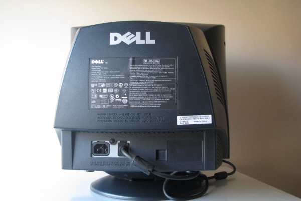 Ogłoszenie - Monitor do komputera kineskopowy Dell 17 cali, model E773c. Zdjęcie 4