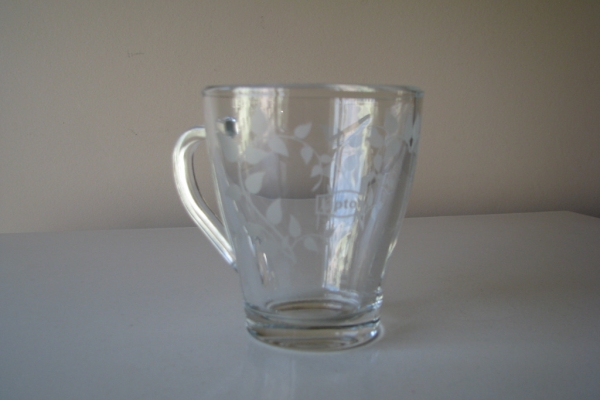 Ogłoszenie - Szklanka, kubek szklany Lipton. Zdjęcie 1