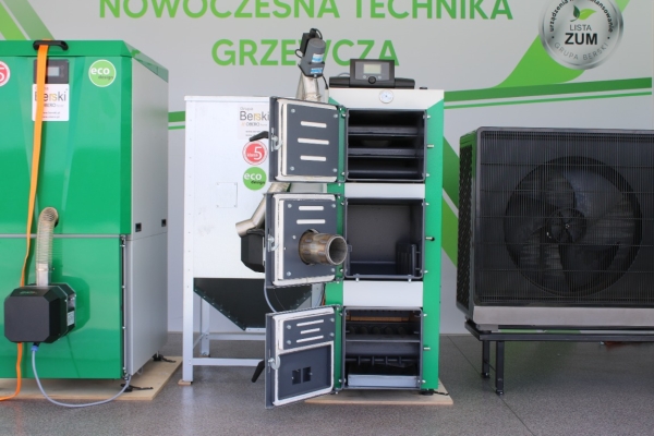 Ogłoszenie - Kocioł DrewKo Hybrid 24kW – dwupaliwowy kocioł na drewno i pellet. Zdjęcie 1