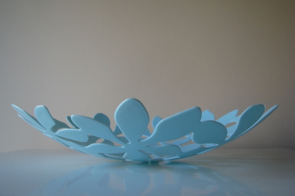 Ogłoszenie - Ażurowa patera dekoracyjna, misa na owoce, tacka, półmisek 33 cm. Zdjęcie 2