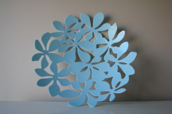 Ogłoszenie - Ażurowa patera dekoracyjna, misa na owoce, tacka, półmisek 33 cm. Zdjęcie 8