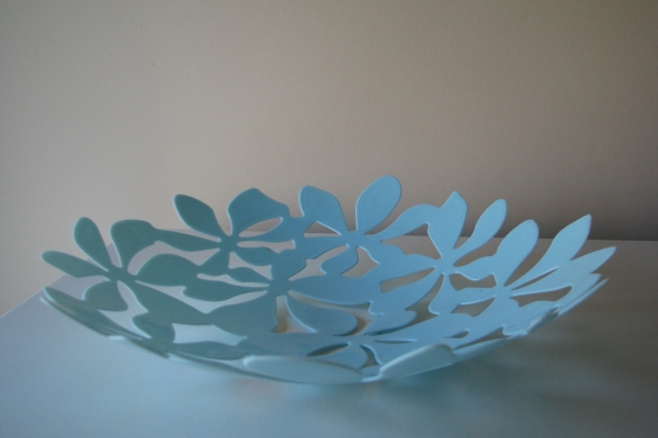 Ogłoszenie - Ażurowa patera dekoracyjna, misa na owoce, tacka, półmisek 33 cm. Zdjęcie 1