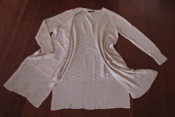 Ogłoszenie - Kardigan, blezer, tunika, narzutka, długi sweter z kieszeniami XL. Zdjęcie 3