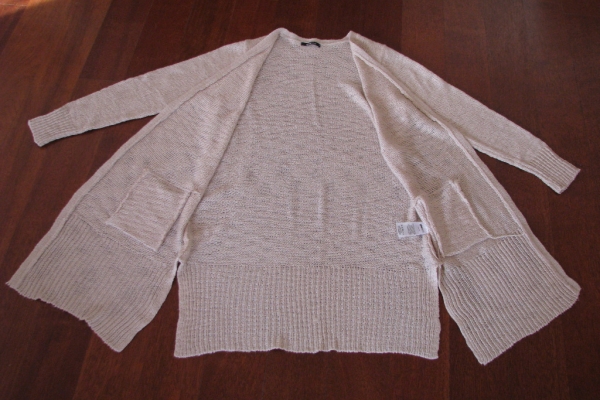 Ogłoszenie - Kardigan, blezer, tunika, narzutka, długi sweter z kieszeniami XL. Zdjęcie 4