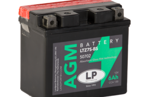 Ogłoszenie - Akumulator motocyklowy Landport LTZ7S-BS 6Ah 130A. Zdjęcie 1