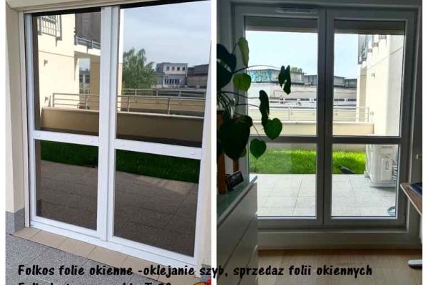 Ogłoszenie - Lustro weneckie Warszawa -Folie weneckie na okna, drzwi, witryny- Folkos folie z usługa oklejania szyb Warszawa. Zdjęcie 10