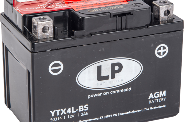 Ogłoszenie - Akumulator motocyklowy Landport YTX4L-BS 12V 3Ah 40A. Zdjęcie 1