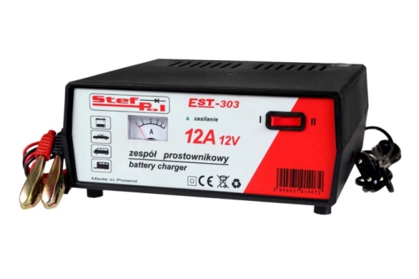 Ogłoszenie - Prostownik Stef-Pol EST-303 12V/12A. Zdjęcie 1