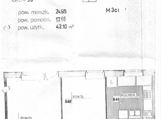 Ogłoszenie - Sprzedam bezpośrednio mieszkanie 42.1 m2 przy Metrze Ursynów. Zdjęcie 8