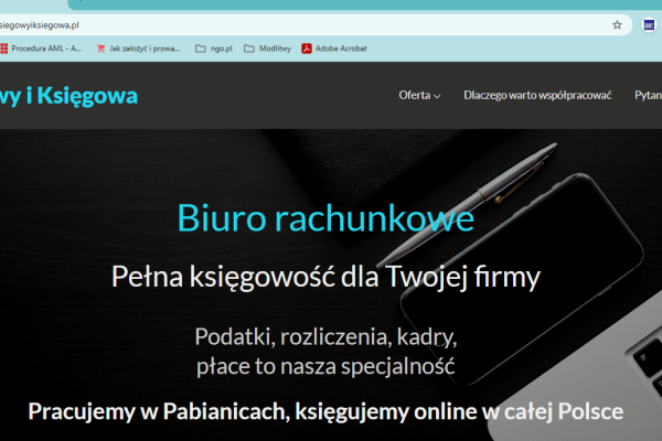 Ogłoszenie - Księgowość dla firm, fundacji. Zdjęcie 1