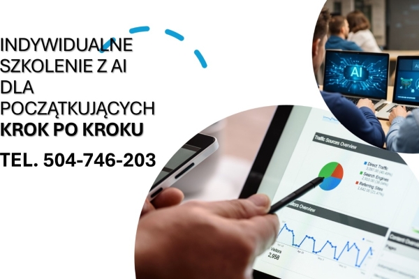 Ogłoszenie - Indywidulane szkolenie ze sztucznej inteligencji dla małych firm, tel. 504-746-203, i osób prywatnych. Zdjęcie 1