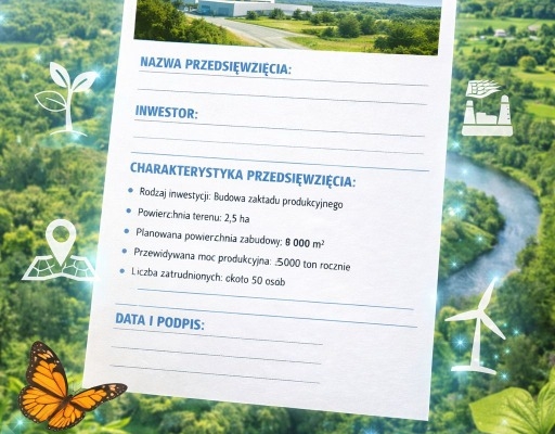 Ogłoszenie - Karta informacyjna przedsięwzięcia na zalesienie działki, cena, tel. 504-746-203, zmiana z funkcji lasu na rolną. Zdjęcie 1