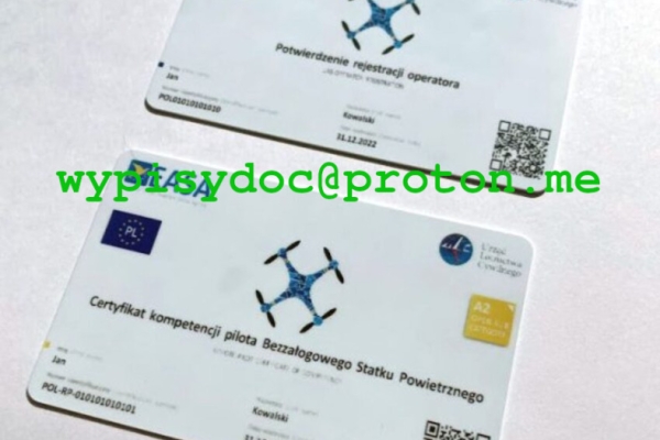 Ogłoszenie - Certyfikat Kompetencji Pilota Drona A2 oraz A3. Zdjęcie 2