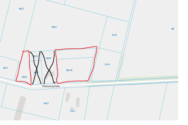 Ogłoszenie - Działki , działka  uwagi do planu ogólnego. Zdjęcie 1