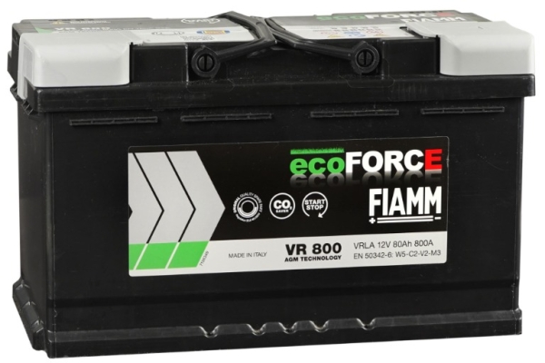 Ogłoszenie - Akumulator 80AH Fiamm ECOFORCE AGM. Zdjęcie 1