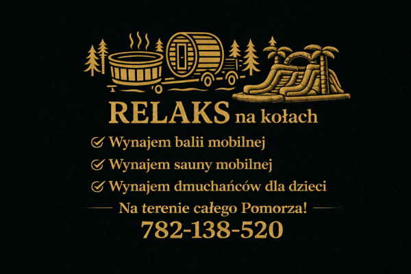 Ogłoszenie - Mobilna balia opalana drewnem (jacuzzi) z transportem- całe Pomorze. Zdjęcie 1