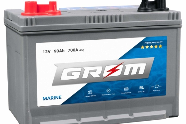 Ogłoszenie - Akumulator GROM MARINE 90Ah 700A M31-DC. Zdjęcie 1