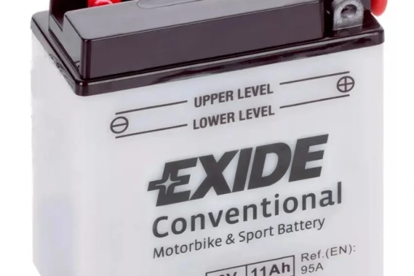 Ogłoszenie - Akumulator motocyklowy EXIDE 6N11A-1B 6V 11Ah 95A EN P+. Zdjęcie 1