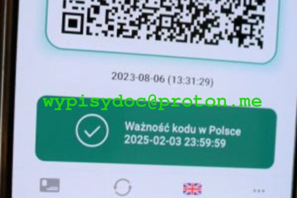 Ogłoszenie - Poświadczenie Przyjęcia Szczepionki C19 lub innej Certyfikat. Zdjęcie 3