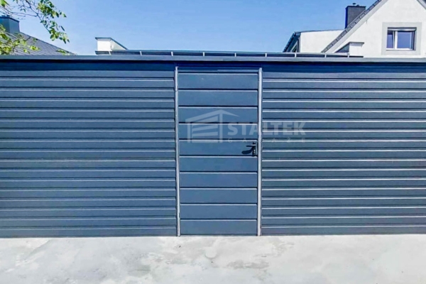 Ogłoszenie - Schowek - Domek Ogrodowy 6x3m - Drzwi - Antracyt - dach spad w tył ST157. Zdjęcie 4