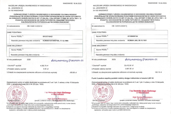 Ogłoszenie - Wypis Szpitalny, Karta Informacyjna, Upoważnienia, Pozwolenia. Zdjęcie 4