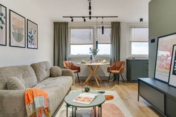 Ogłoszenie - 2pok, 36met, okolice Dokerskiej BALKON/PIWNICA/WINDA (Wrocław). Zdjęcie 1