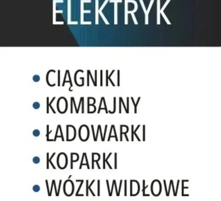 Ogłoszenie - Elektryk Ciągników Siedlce mazowieckie i okolice ( ceny w ogłoszeniu). Zdjęcie 1