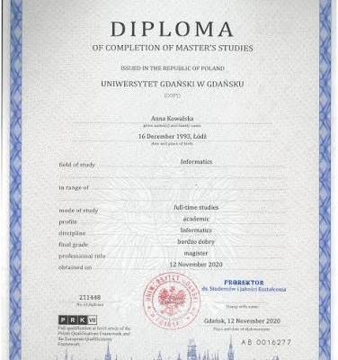 Ogłoszenie - Dyplom z wpisem do akt uczelni, Kupie dyplom inżyniera Kupię dyplom magistra z wpisem, kupie mature z wpisem. Zdjęcie 1