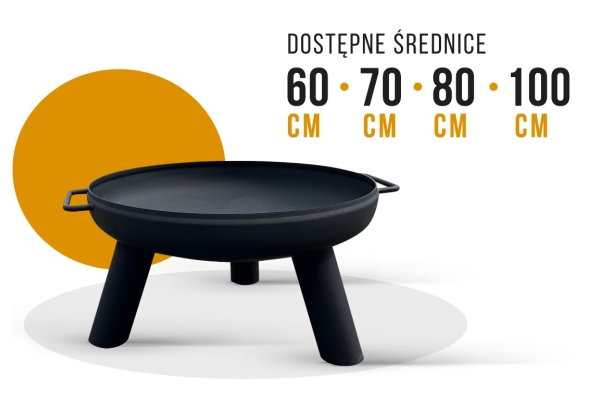 Ogłoszenie - Paleniska Ogrodowe ze stali Malowane żaroodporne. Zdjęcie 3