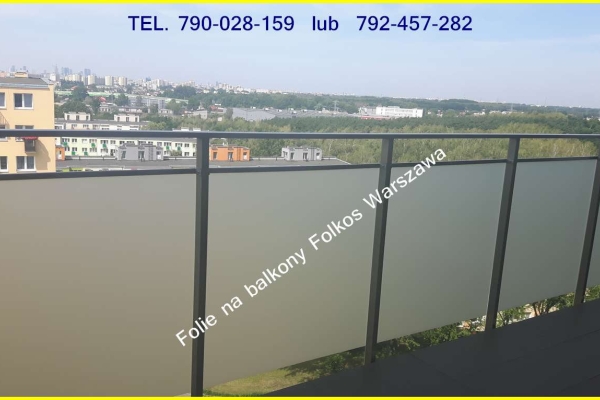 Ogłoszenie - Folia na balkon Giserska, Silnikowa, Quo Vadis, Dzieci Warszawy, Prystora ...OKlejamy balkony Warszawa. Zdjęcie 7