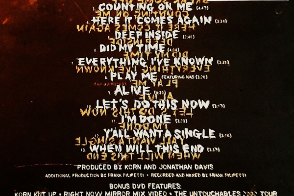 Ogłoszenie - Polecam Super Abum Zespołu KORN Take a Look In The Mirror CD +DVD. Zdjęcie 2