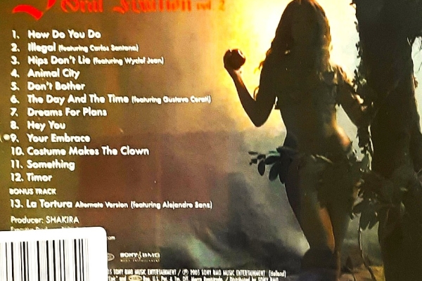 Ogłoszenie - Polecam Wspaniały Album CD Shakira Oral Fixation Vol. 2 CD. Zdjęcie 2