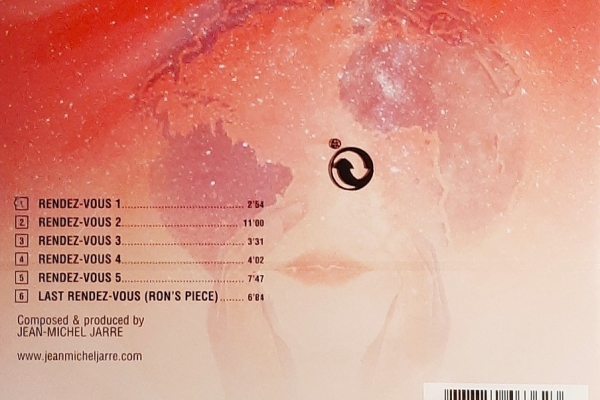 Ogłoszenie - Gorąco Polecam Znakomity Album CD Jean-Michel -Jarre Rendez-Vous. Zdjęcie 2