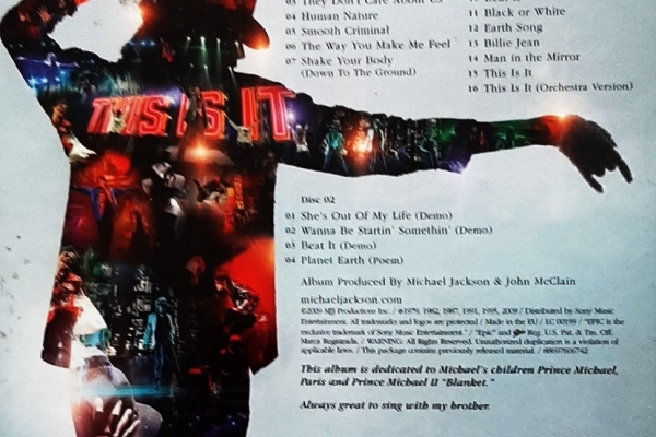 Ogłoszenie - Polecam Album CD MICHAEL JACKSON- Album Michael CD. Zdjęcie 4