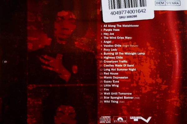 Ogłoszenie - CD Nowa-Polecam Album CD JIMI HENDRIX Album The Ultimate Experience. Zdjęcie 3