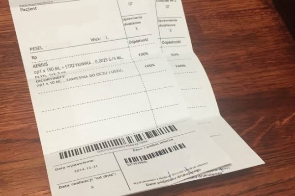 Ogłoszenie - Recepta online dla każdego. Zdjęcie 1