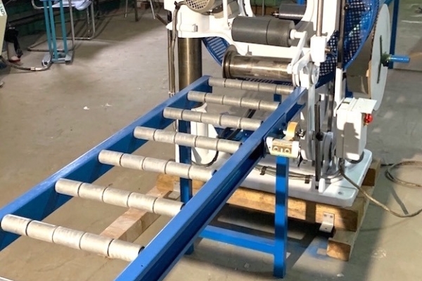 Ogłoszenie - Automatyczna owijarka folią stretch do pakowania listew itp.. Zdjęcie 4