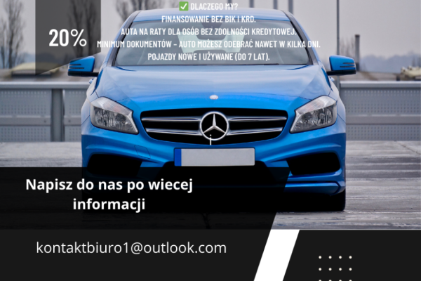 Ogłoszenie - Samochody na raty bez weryfikacji baz. Zdjęcie 1