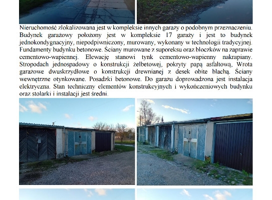 Ogłoszenie - Syndyk sprzeda garaż w Bisztynku. Zdjęcie 2