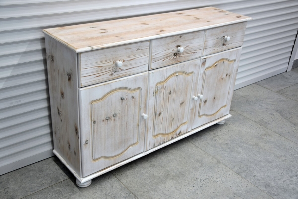 Ogłoszenie - komoda z drewna sosnowego - jak nowa. Zdjęcie 2